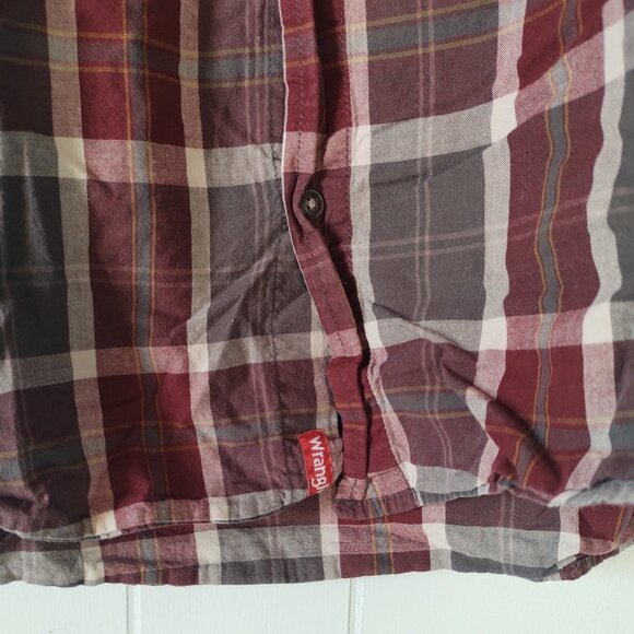 Wrangler Long Sleeve Plaid Shirt - Picture 7 of 8